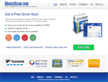 Tablet Screenshot of driverscan.com